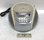 Sony Portable Cd Cassette Player Model CFD-E90 Works Fine With Remote. Fixed Price $55.00.