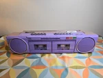 Vtg Lenoxx Sound Am/fm Stereo Radio/duel Cassette RECORDER,#CT-743,WORKING,1986.. Fixed Price $235.00.
