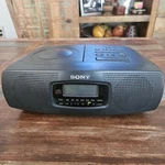 Sony ICF-CD820 Am/fm World Clock Radio Working/good Condition Ser# S1098498. Fixed Price $11.48.