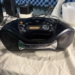 Emerson Vintage 2003 PD5800BK Black Boombox Cd Player/radio W/cord Tested, Works. Fixed Price $40.00.