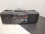 Vintage Antique Gpx Stereo Fm Am Radio With Cassette Recorder Model No. C835. Fixed Price $9.95.