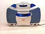 White Westinghouse Boombox Wpd 14142 Am/fm, Cassette/cd Player.. Fixed Price $37.99.