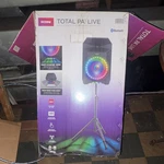 Ion Total Pa Live Bluetooth Speaker System 500W Rms Black W/ Lights. Fixed Price $99.99.