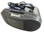 Sony CFD-S70 Cd Cassette Fm/am Boombox Black Great Condition Clean. Fixed Price $79.99.