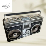 Sharp GF-508SB Radio Cassette Player Vintage Portable Boombox Audio. Fixed Price $254.00.