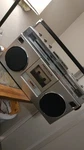 Ion Audio Boombox Deluxe Retro Am/fm Radio Cassette Player Tested Works. Fixed Price $80.00.