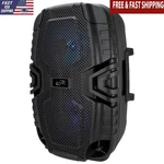Wireless Bluetooth Tailgate Speaker W/ Led Lights Fm Radio Usb Aux Port. Fixed Price $53.19.
