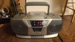 Sanyo CWM-210 Boom Box Am/fm Radio Cd Cassette Player Testing Working Pics !!. Fixed Price $34.99.