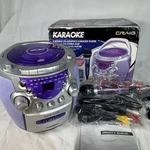 New Craig Am Fm Radio Cassette Recorder Cd Player Karaoke Purple 90S CG8113 Nos. Fixed Price $148.98.