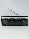 Sony CFS-W50 Boombox Double Cassette Am Fm Tested Black. Fixed Price $199.95.