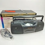 Emerson Portable Am/fm Stereo Radio Casette Recorder AC2312 Ac/dc Power New. Fixed Price $44.95.