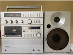 Vintage Boombox Technics SA-C07 Radio Cassette ***selling Parts***. Fixed Price $100.00.