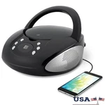 Classic Boombox Fm Radio Cd Player W/ Aux Input Programmable Tracks New. Fixed Price $38.74.
