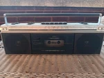 Vintage Realistic Stereo Radio Boombox SCR-18 Tape Player Not Working. Fixed Price $20.00.