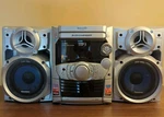 Panasonic SA-AK220 Stereo System 5 Cd Changer Am/fm Player With /remote. Fixed Price $324.99.