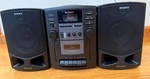 Sony Cfd Z130 Cd Radio Cassette Corder Works Great Except For Player. Fixed Price $74.95.