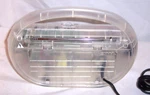 Gpx Am/fm Clear " Prison Radio W Clock & Line Input Handle R602CLR Tested !. Fixed Price $39.99.