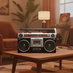 Retro Boombox Radio Cassette Player Recorder Am/fm Bluetooth Usb Micro Sd. Fixed Price $219.89.