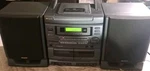 Vintage 1997 Aiwa Boombox CA-DW480U Am/fm Dual Cassette Aux. Works (no Cd). Fixed Price $39.97.