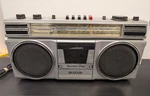 Sanyo - Am Fm Shortwave Cassette Boombox Stereo #M9810K, Radio, Vintage Working!. Fixed Price $60.00.