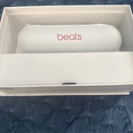Beatspill Silver Speaker With Case, Plugs, Original Box. Fixed Price $75.00.