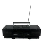 Crown Japan GX-W200 Stereo Synthesized Radio Double Cassette Recorder Boombox. Fixed Price $429.52.