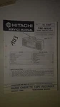 Hitachi TRK-W530 Service Manual Original Repair Book Stereo Boombox Radio Tape. Fixed Price $19.98.