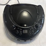 Onn Portable Cd Player Boombox Am Fm Radio Aux Model ONA16AA005 Tested. Fixed Price $39.00.