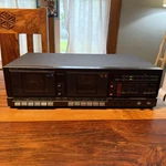 Vintage Sharp RT-W800 Stereo Dual Cassette Deck Dubbing Dolby Record. Fixed Price $50.00.