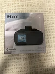 Ihome IBT22A Bluetooth Speaker Dual Alarm Clock With Usb Charging Black. Fixed Price $14.88.