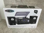 Spectra Jensen 3-SPEED Stereo Turntable Music System Cd Cassette Radio. Fixed Price $271.00.