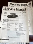 Panasonic RX-DS202 RXDS202 Supplement & Service Manual From The Usa **original**. Fixed Price $16.99.