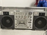 Vintage Boombox Sanyo M-X920K Ghettoblaster Radio. Fixed Price $400.00.