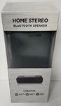 Home Stereo Bluetooth Speaker, Brand New, Water Resistant, Rechargeable, Black. Fixed Price $15.00.
