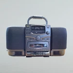 Boombox Yorx BP800 Radio Cassette Player Original Sealed Opened For Testing. Fixed Price $79.00.