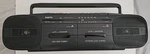 Vintage 1988 Sanyo W707 Radio Dual Cassette Stereo Boombox. Fixed Price $24.99.