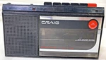Vintage Craig Cassette Player J110A. Fixed Price $7.88.