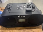 Klim Boombox B4 Cd Player Radio Stereo W/ Remote Control Bluetooth. Fixed Price $39.99.