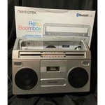Memorex MBCA300S Retro Bluetooth Boombox W Cassette Player/recorder Radio *read*. Fixed Price $52.42.