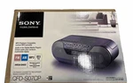 Sony CFD-S07CP Boombox Am/fm Radio Cd Cassette Recorder Portable Player New Ob. Fixed Price $158.96.