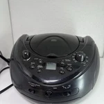 Onn Portable Am/fm Cd Boombox - Model Number ONA16AA005. Fixed Price $15.00.