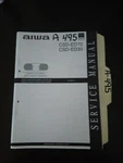 Aiwa CSD-ED70/ED30 Service Manual Original Repair Book. Fixed Price $49.99.