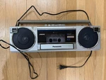 Vintage Panasonic Ambience RX-F2 Boombox Stereo Cassette Player Recorder W/. Fixed Price $49.00.