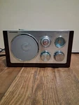 Sylvania Am/fm Classic Style Table Radio Model SRCD3815. Fixed Price $38.00.