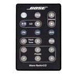 Bose Wave Radio/cd Remote Control Black AWRC-1W AWRC-1G AWRC-1P AWRC1P. Fixed Price $13.95.
