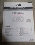 Jvc PC-X102BK/X-202BK Factory Repair Service Manual *original*. Fixed Price $14.00.