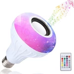 Led Rgb+white Bulb Light Smart Bluetooth Music Audio Speaker Changing Color. Fixed Price $21.96.