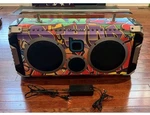 Bumpboxx FLARE8 Pro Graffiti Bluetooth Boombox Speaker Tws With Charger. Fixed Price $231.50.