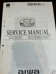 Aiwa CSD-EL33 CSDEL33 Ha Repair Service Manual 1082 1494 Usa **original**. Fixed Price $21.99.