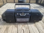 Vintage 1998 Jvc PC-XC12 Boombox 3CD Dual Cassette Tested Fully Working. Fixed Price $219.99.